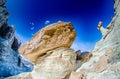 Hoodoos at stud horse point in arizona Royalty Free Stock Photo