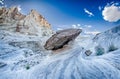 Hoodoos at stud horse point in arizona Royalty Free Stock Photo