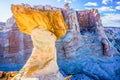 Hoodoos at stud horse pointin arizona Royalty Free Stock Photo