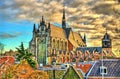Hooglandse Kerk, a Gothic church in Leiden, the Netherlands Royalty Free Stock Photo