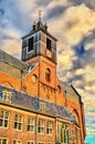 Hooglandse Kerk, a Gothic church in Leiden, the Netherlands Royalty Free Stock Photo