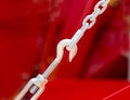 Hook and chain Royalty Free Stock Photo