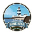 Hook Lighthouse at Hook Head, Wexford, Ireland Royalty Free Stock Photo