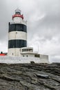 Hook Lighthouse at Hook Head, Ireland Royalty Free Stock Photo