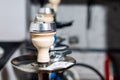 Hookah details on bar in hookah lounge Royalty Free Stock Photo