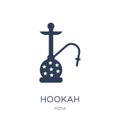 Hookah icon. Trendy flat vector Hookah icon on white background