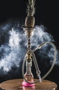 Hookah with pineapple Royalty Free Stock Photo