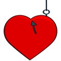 Hooked heart
