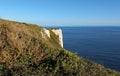 Hooken undercliff between Branscombe and Beer in Devon, England Royalty Free Stock Photo