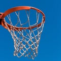 The hoop basketball Royalty Free Stock Photo