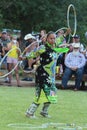 Hoop Dance - Powwow 2013 Royalty Free Stock Photo