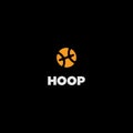 Hoop Logo Template Vector Royalty Free Stock Photo