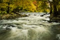 Hoopes Falls in the Autumn Royalty Free Stock Photo