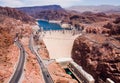 A Hoover Dam Royalty Free Stock Photo