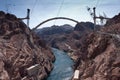 Hoover Dam Bypass Bridge Contruction Royalty Free Stock Photo