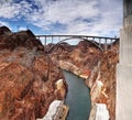 Hoover Dam Bypass, Nevada Royalty Free Stock Photo