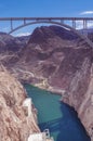 Hoover Dam Bypass Pat Tillman Memorial Bridge Royalty Free Stock Photo