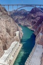 Hoover Dam Bypass Pat Tillman Memorial Bridge Royalty Free Stock Photo