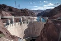 The Hoover Dam - Arizona, Nevada, USA (Generative AI)