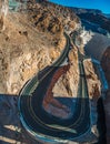 Hoover dam lake mead arizona nevada Royalty Free Stock Photo