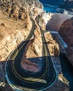 Hoover dam lake mead arizona nevada Royalty Free Stock Photo