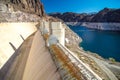 Hoover dam lake mead arizona nevada Royalty Free Stock Photo