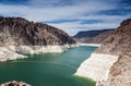 Hoover Dam, Lake Mead, Nevada-Arizona States Border, USA Royalty Free Stock Photo