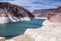 Hoover Dam, Lake Mead, Nevada-Arizona States Border, USA. Royalty Free Stock Photo