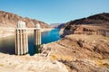 Hoover Dam, the largest water reservoir in the US is now barely a third full. Drought is dropping water level to a histotically