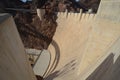 Hoover Dam, Mike O`Callaghan-Pat Tillman Memorial Bridge, wood, wall, floor, plywood
