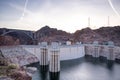 Hoover Dam in Nevada and Arizona, USA Royalty Free Stock Photo