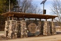 Hoover Forest Preserve Kendall County Outdoor Education Center Entrance Sign