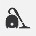 Vacuum cleaner. Simple vector icon