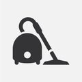 Vacuum cleaner. Simple vector icon Royalty Free Stock Photo