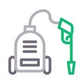 Hoover vector color line icon