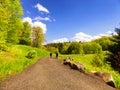 Hop brook dam state park in Naugatuck Royalty Free Stock Photo