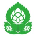 Hop _ Design element_Hop on its leaf icon 3