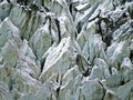 Hopar glacier near prestine Hunza Valley, Karakoram Highway, Pakistan Royalty Free Stock Photo