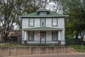 Hope, Arkansas, United States of America - October 26, 2023. Childhood home of Bill Clinton in Hope, Arkansas. Built in 1917 by Royalty Free Stock Photo