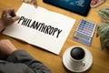 Hope Care Donate Altruism Philanthropy Charity Donations Help Support Giving Community Royalty Free Stock Photo