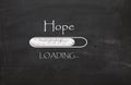 Hope and happiness are loading...