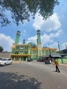 Hope and pray in Mosque in bekasi city Royalty Free Stock Photo