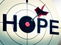 Hope Shows Sign Of Wishing And Hoping