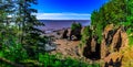 Hopewell Rocks in New Brunswick, Canada