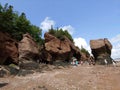 Hopewell Rocks - New Brunswick Royalty Free Stock Photo