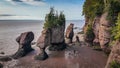 Canada-Hopewell Rocks 3 Royalty Free Stock Photo
