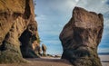 Canada-Hopewell Rocks Royalty Free Stock Photo