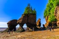 Hopewell Rocks Park, New Brunswick, Canada.