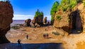 Hopewell Rocks Park, New Brunswick, Canada.