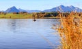 Hopfensee lake.Bavaria, Germany